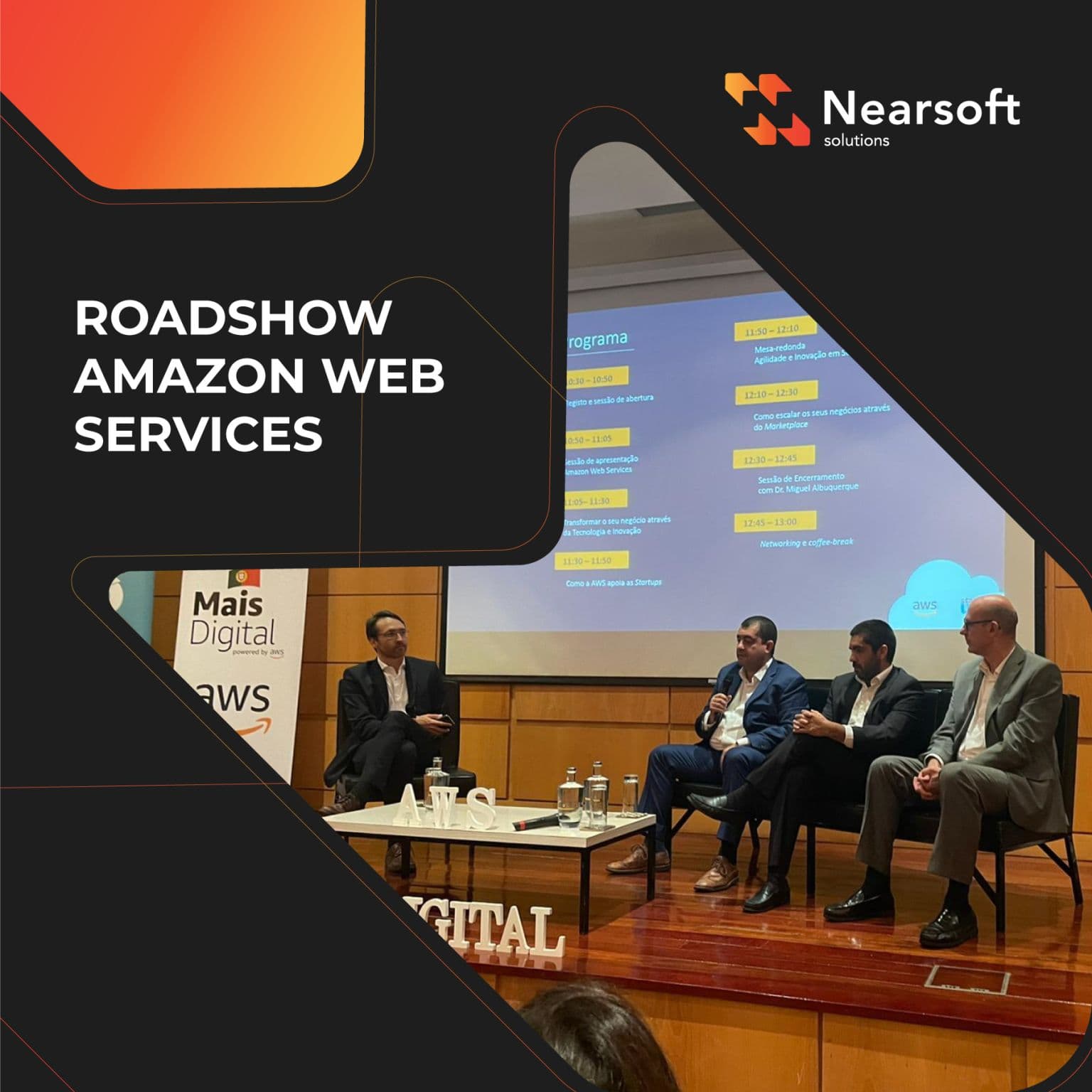 Initiative on the advantages technology | Amazon Web Services in collaboration with Startup Madeira