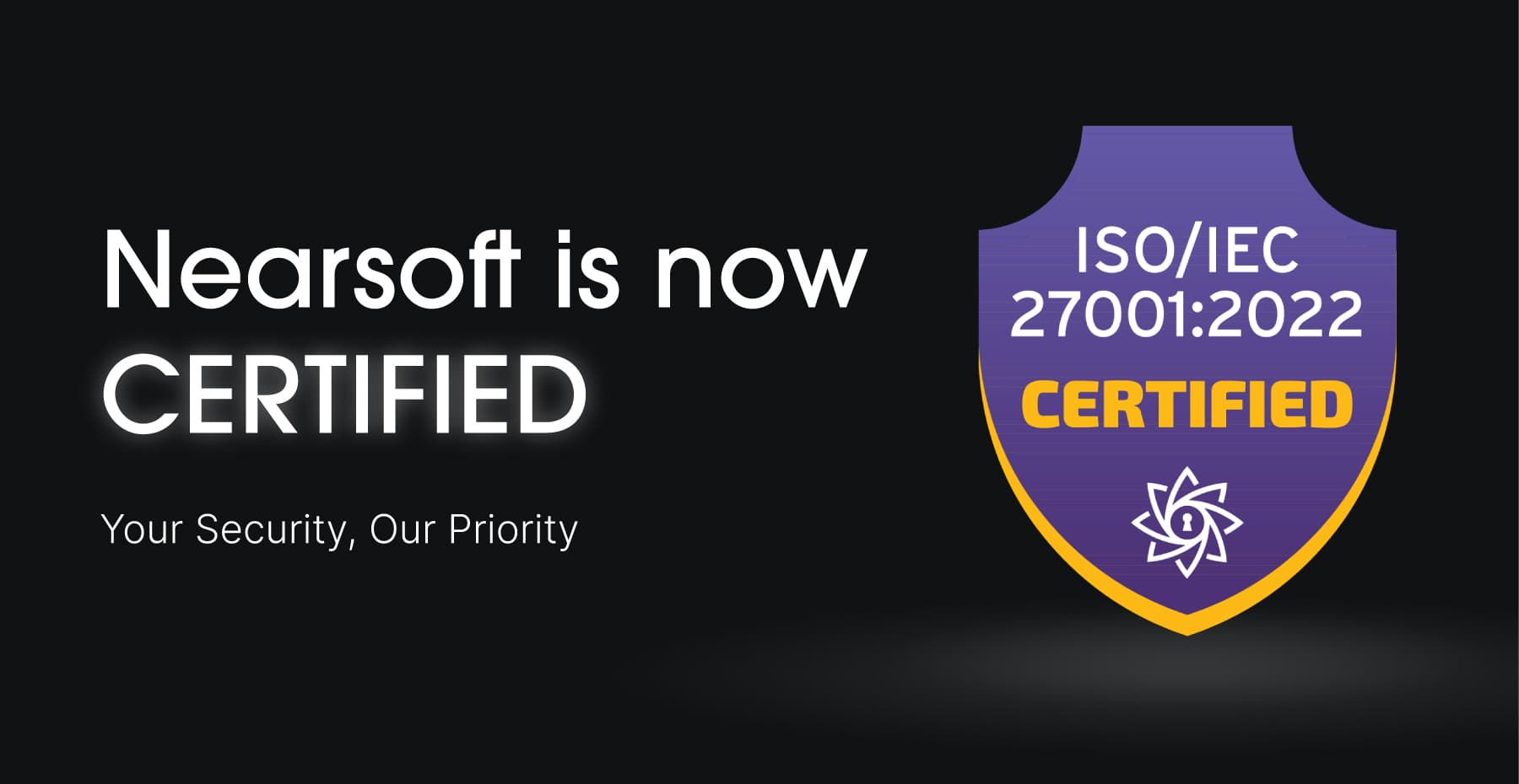 Nearsoft has officially achieved the ISO/IEC 27001:2022 certification