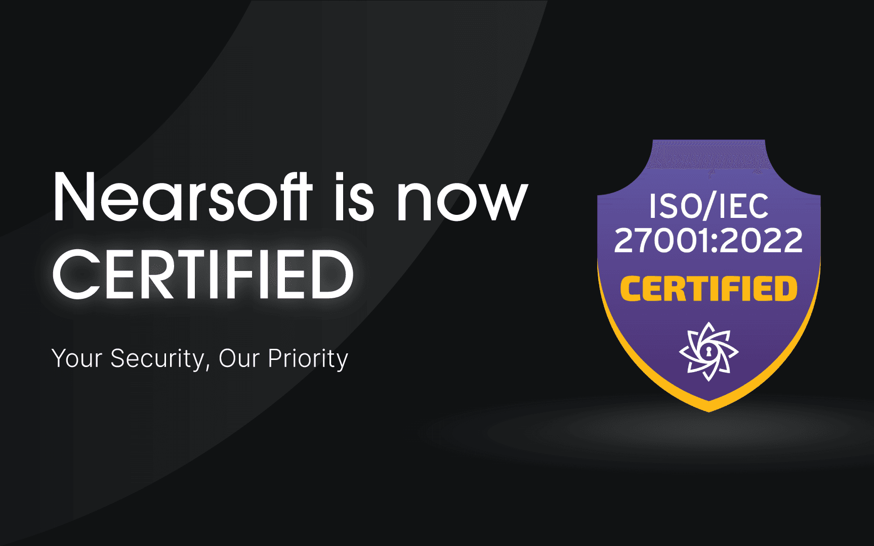 Nearsoft has officially achieved the ISO/IEC 27001:2022 certification