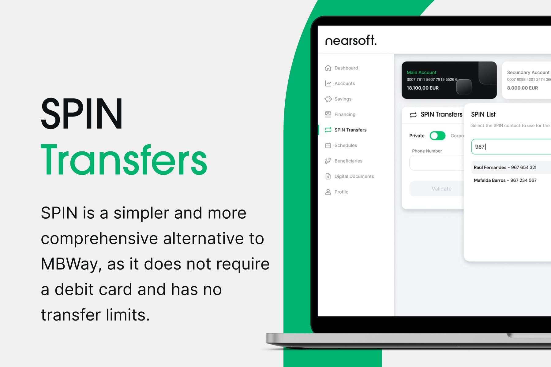 NEARSOFT Integrates SPIN into its Digital Banking Platform for Clients in Portugal | Nearsoft News & Awards